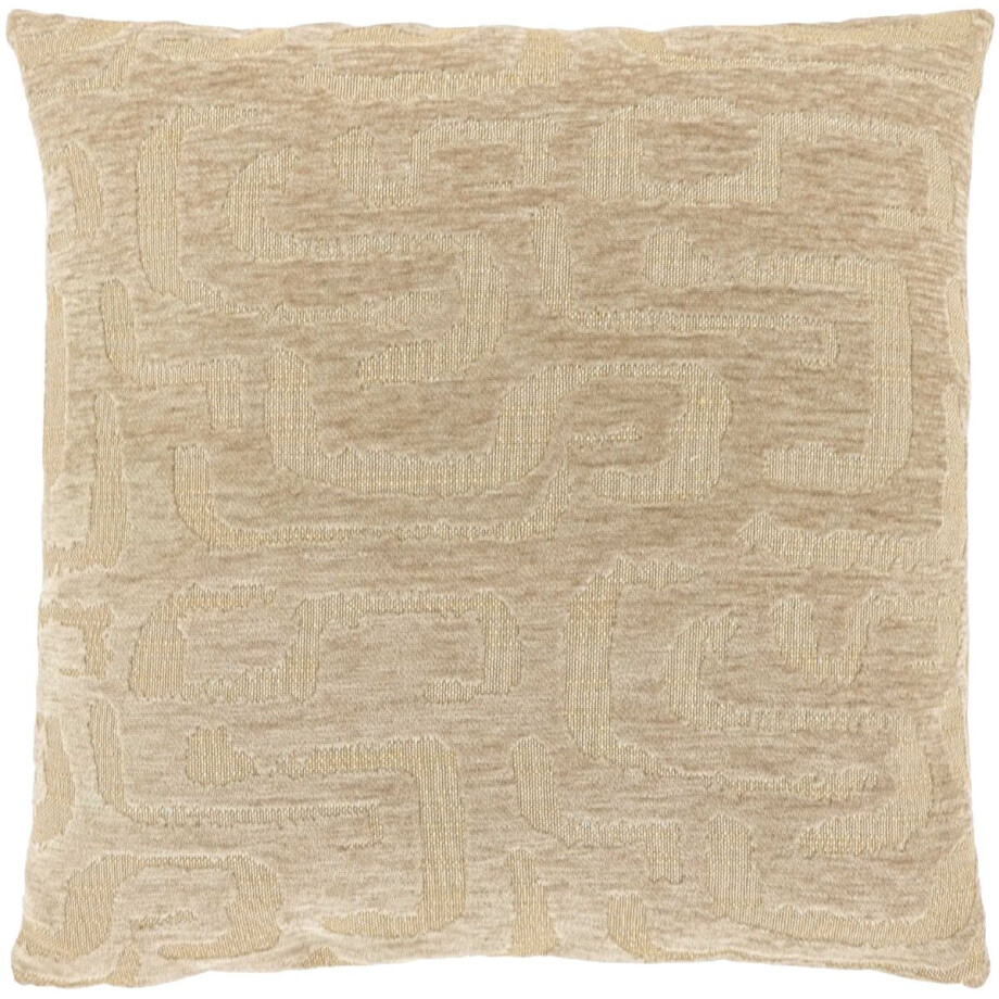 Unique Living Sierkussen Liam - Stof - Beige/Greige/Grijs - 45 x x 45 cm (BxHxD) Unique Living Sierkussen Liam - Stof - Beige/Greige/Grijs - 45 x x 45 cm (BxHxD) afbeelding 1