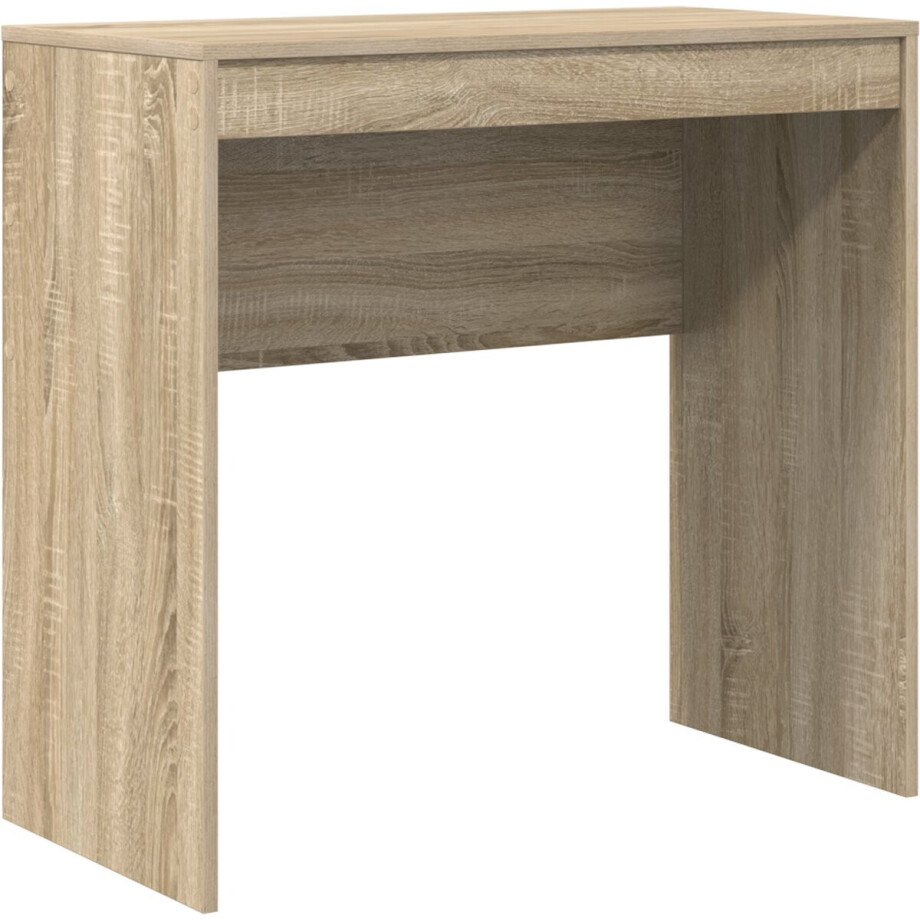 vidaXL - Bureau - Sonoma - Eik - 80 - x - 40 - x - 76 - cm vidaXL - Bureau - Sonoma - Eik - 80 - x - 40 - x - 76 - cm afbeelding 1