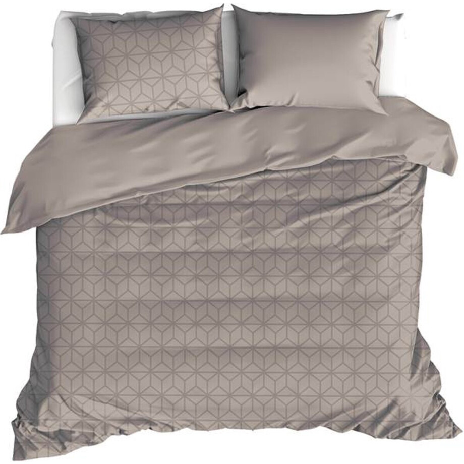 De Witte Lietaer Skyscraper Dekbedovertrek - Tweepersoons - 200x200/220 cm - Atmosphere afbeelding 1