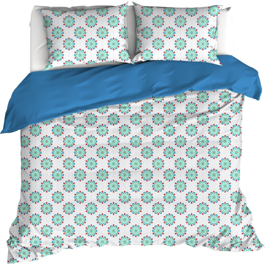 De Witte Lietaer Dekbedovertrek Holly, Dragon Fly - 200 x 200/220 - Katoen Percal afbeelding 1