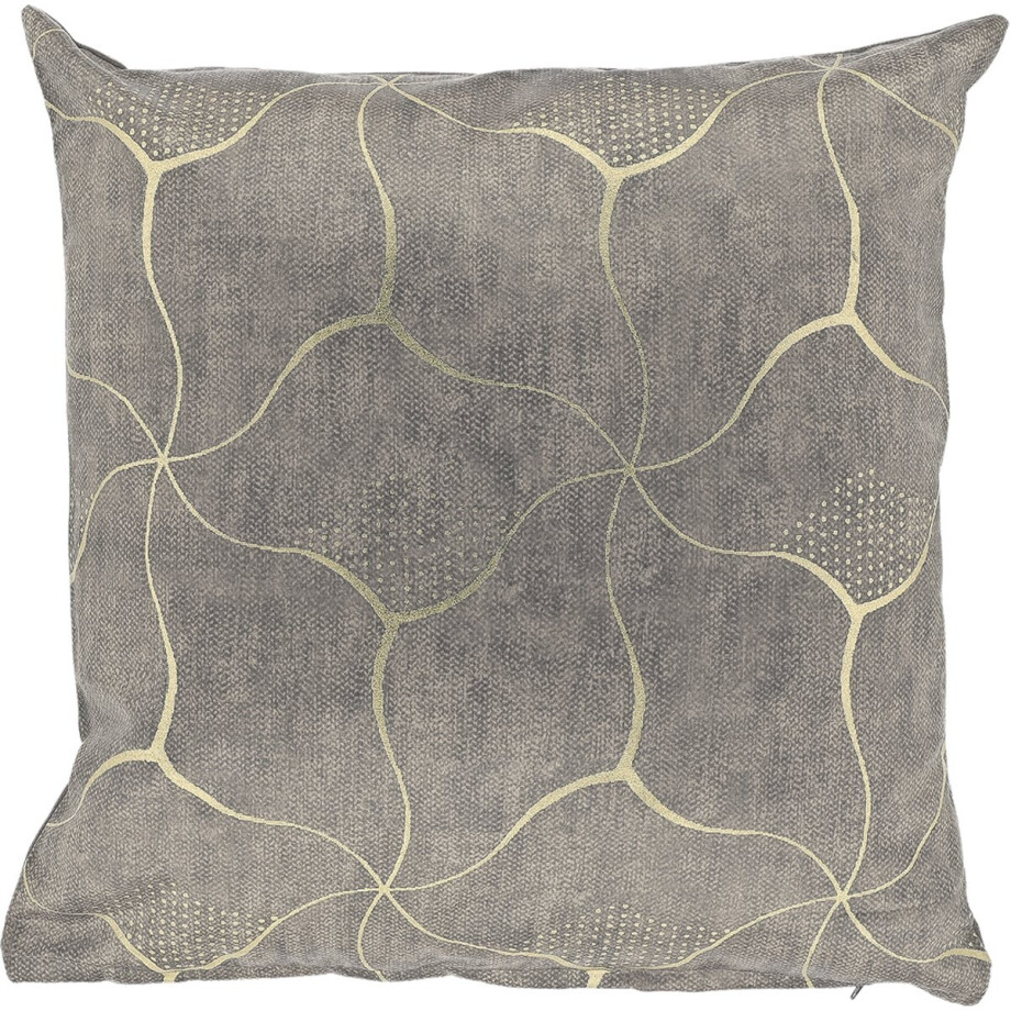 Unique Living - Sierkussen Celina 45x45cm - Chateau Grey Unique Living - Sierkussen Celina 45x45cm - Chateau Grey afbeelding 1