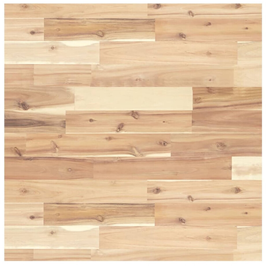 vidaXL - Tafelblad - vierkant - 60x60x2 - cm - massief - acaciahout afbeelding 1
