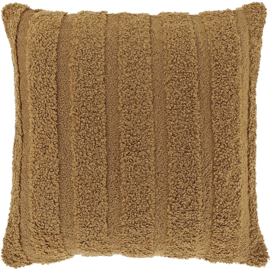 Unique Living - Sierkussen Borah 45x45cm - Leather Brown afbeelding 1