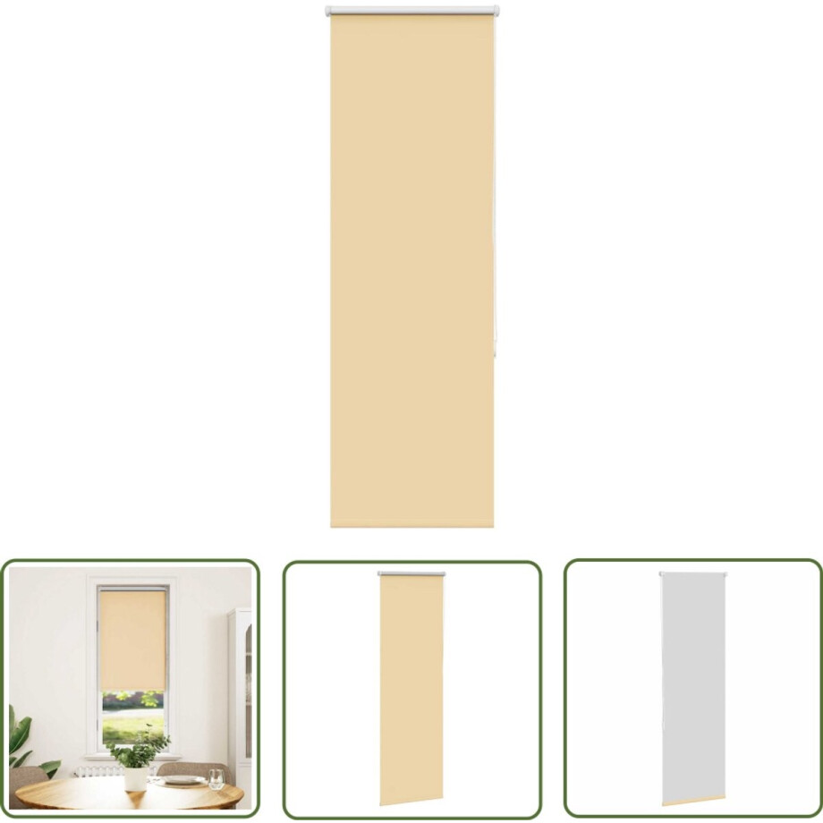 vidaXL Privacy Gordijnen - Rolgordijnen - Rolgordijn verduisterend 50x150cm stofbreedte 45,7 cm polyester - Lichtwerkende Gordijnen - Verduisterende Gordijnen - Woonkamer Decoratie vidaXL Privacy Gordijnen - Rolgordijnen - Rolgordijn verduisterend 50x150cm stofbreedte 45,7 cm polyester - Lichtwerkende Gordijnen - Verduisterende Gordijnen - Woonkamer Decoratie afbeelding 1