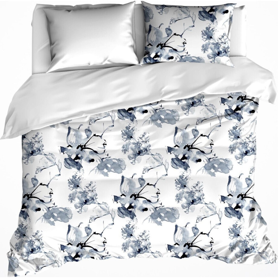De Witte Lietaer Dekbedovertrek Katoen Satijn Quill - Lits Jumeaux - 240 x 220 cm - Wit De Witte Lietaer Dekbedovertrek Katoen Satijn Quill - Lits Jumeaux - 240 x 220 cm - Wit afbeelding 1