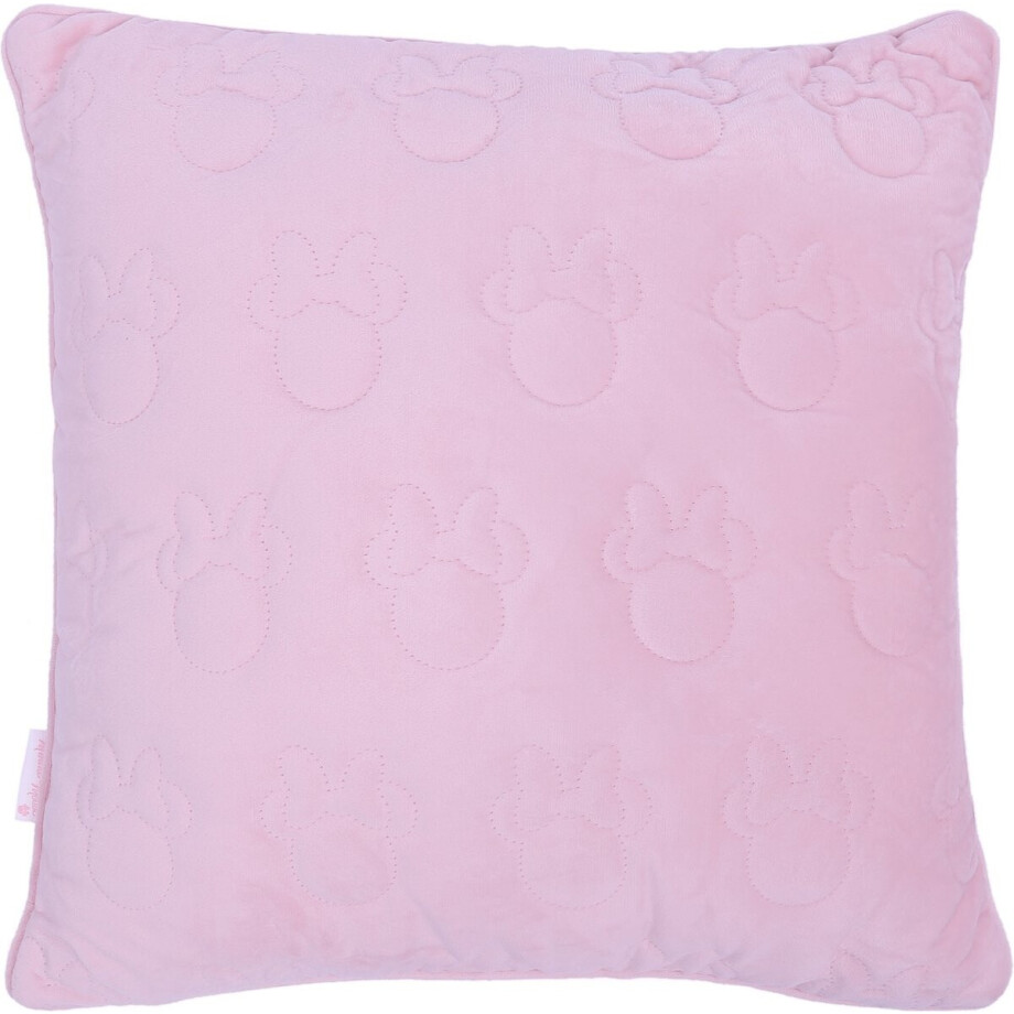 Roze, reliëf kussen 45x45 Minnie Mouse DISNEY Roze, reliëf kussen 45x45 Minnie Mouse DISNEY afbeelding 1