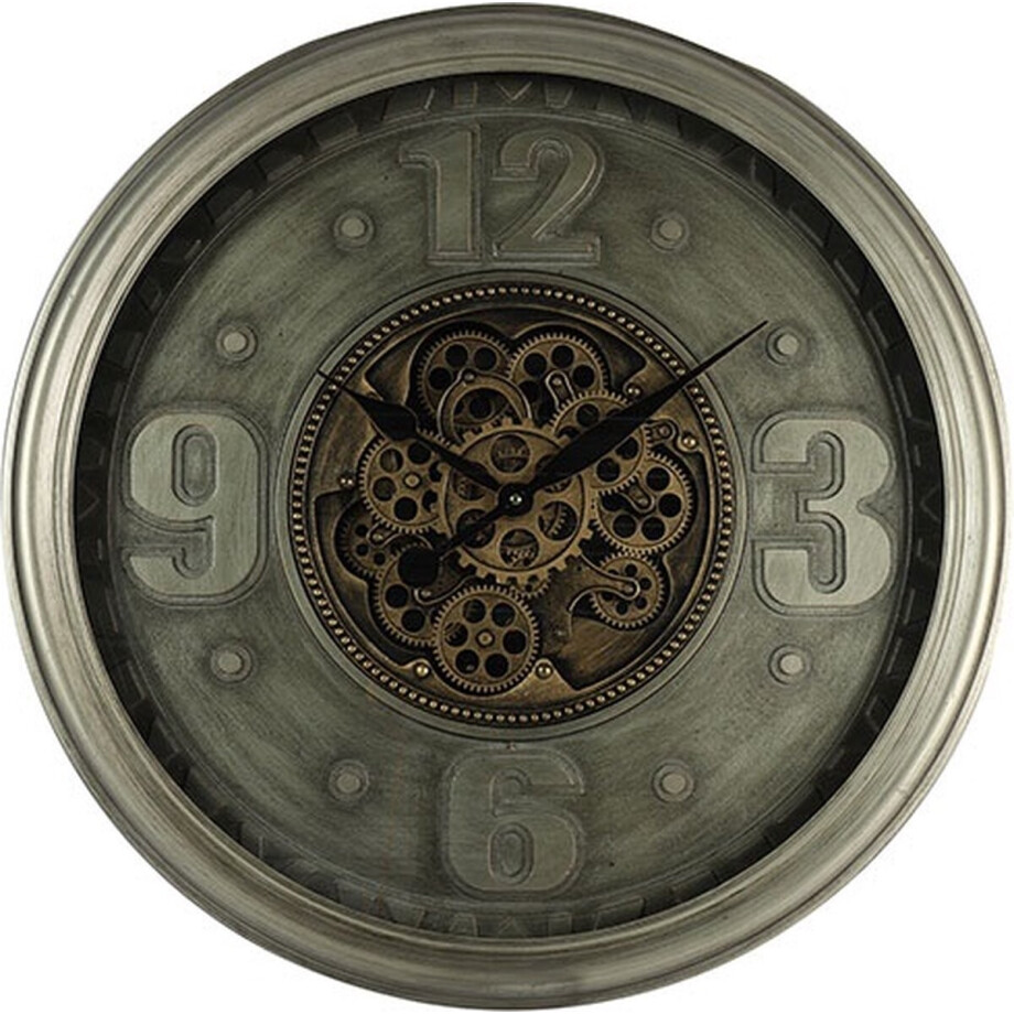 Klok Jolijn L bronze - Ø71CM Klok Jolijn L bronze - Ø71CM afbeelding 1