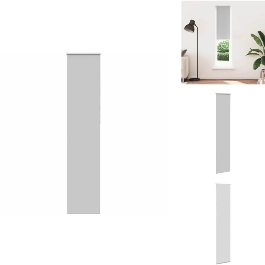 vidaXL Rolgordijn - Rolgordijnen - Dag- En Nachtgordijn - Verduisterend Rolgordijn - Rolgordijn verduisterend 45x210cm stofbreedte 40,7 cm polyester vidaXL Rolgordijn - Rolgordijnen - Dag- En Nachtgordijn - Verduisterend Rolgordijn - Rolgordijn verduisterend 45x210cm stofbreedte 40,7 cm polyester afbeelding 1