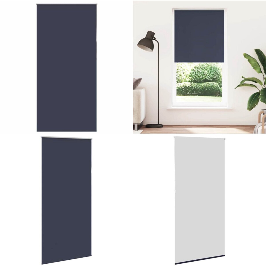 vidaXL Rolgordijn verduisterend 95x210cm stofbreedte 90,7 cm polyester - Rolgordijn - Rolgordijnen - Dag- En Nachtgordijn - Verduisterend Rolgordijn vidaXL Rolgordijn verduisterend 95x210cm stofbreedte 90,7 cm polyester - Rolgordijn - Rolgordijnen - Dag- En Nachtgordijn - Verduisterend Rolgordijn afbeelding 1