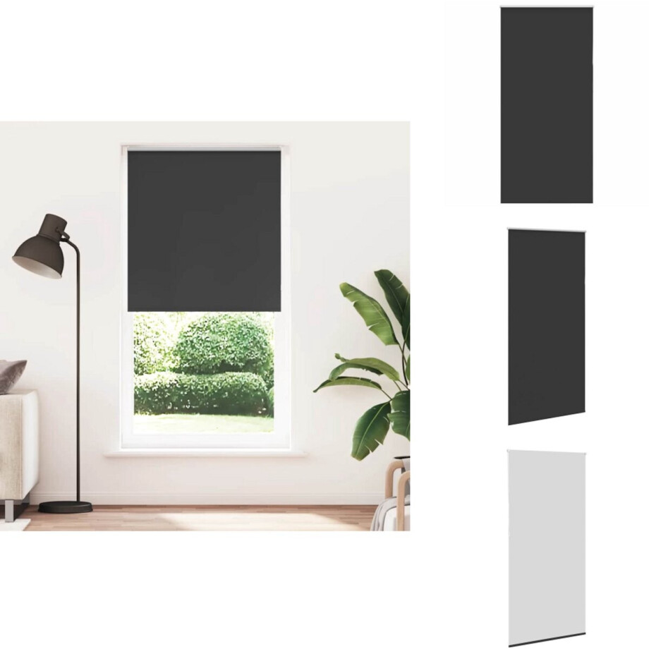 vidaXL Rolgordijn - Rolgordijnen - Dag- En Nachtgordijn - Verduisterend Rolgordijn - Rolgordijn verduisterend 100x210cm stofbreedte 95,7cm polyester vidaXL Rolgordijn - Rolgordijnen - Dag- En Nachtgordijn - Verduisterend Rolgordijn - Rolgordijn verduisterend 100x210cm stofbreedte 95,7cm polyester afbeelding 1