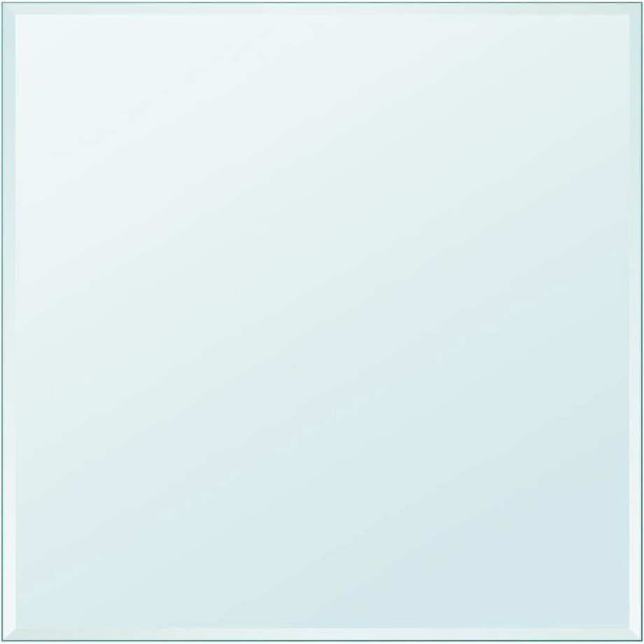 vidaXL - Tafelblad - van - gehard - glas - 800x800 - mm - vierkant afbeelding 1