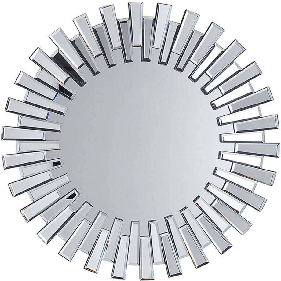 BELIANI CHOLET - Wandspiegel - Zilver - MDF afbeelding 1