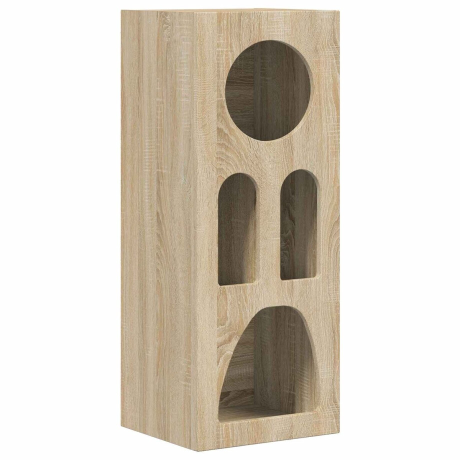 vidaXL - Dressoir - Sonoma - Eik - 40 - x - 35 - x - 100.5 - cm - Bewerkt - hout afbeelding 1