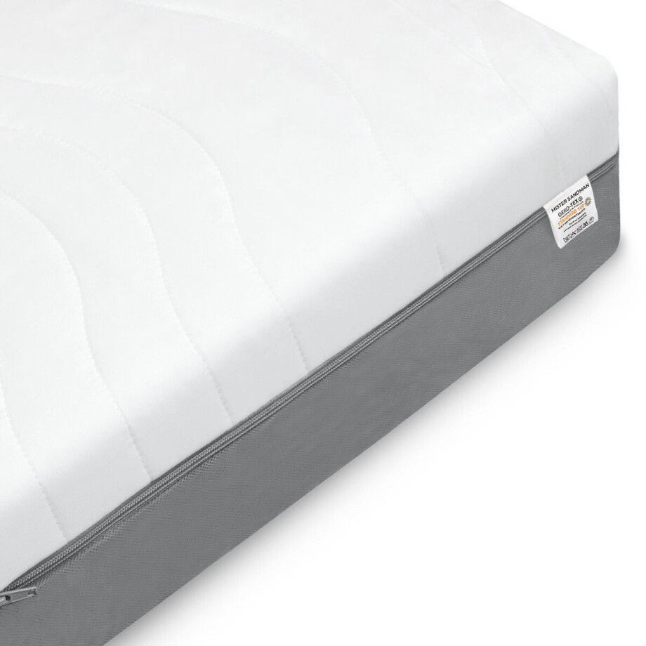Matras 80 x 200 cm - 7 Zones Koudschuim Matras 80x200 - Hoogte 13cm - Matras 80x200 cm eenpersoons - Anti-allergische wasbare hoes met rits - Mister Sandman Matrassen 80 x 200 - Gemiddeld afbeelding 1