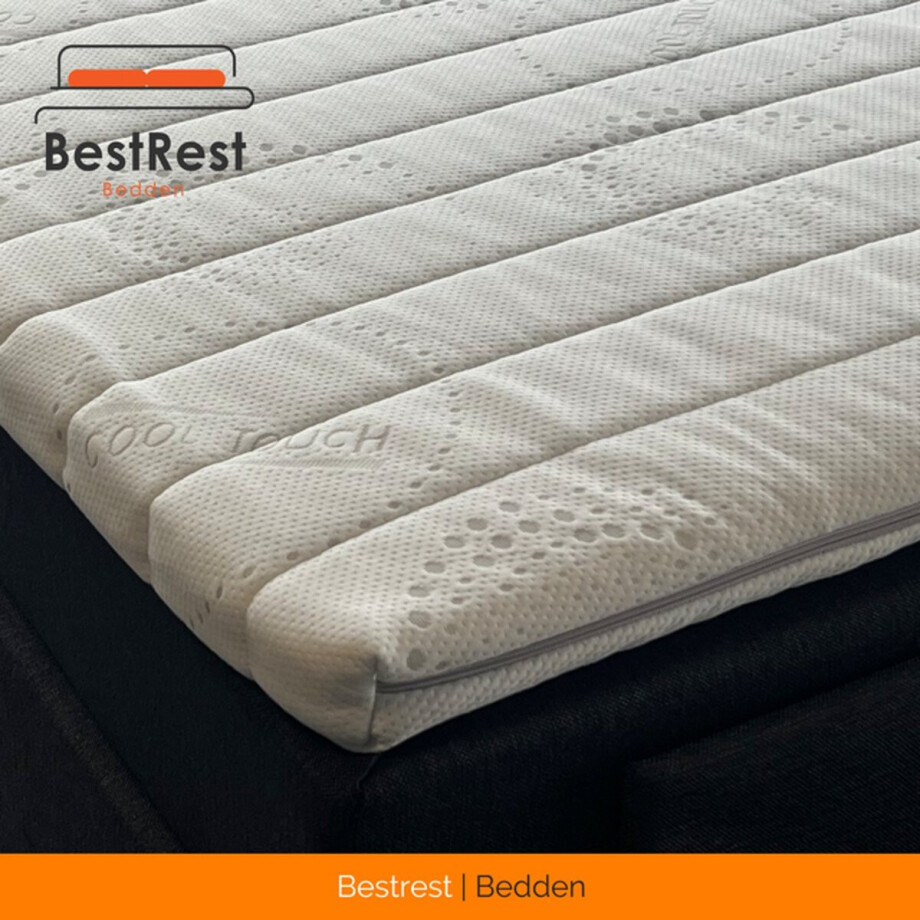 Topdekmatras - Topper Koudschuim - HRGOLDFOAM - 7CM dik - 110x190 cm Topdekmatras - Topper Koudschuim - HRGOLDFOAM - 7CM dik - 110x190 cm afbeelding 1