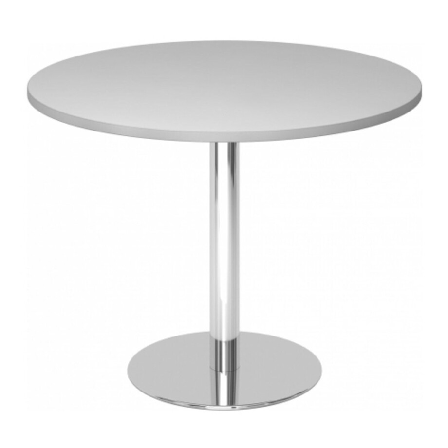 Systeem conferentietafel BISTRO F100R C Grijs / Chroom afbeelding 1