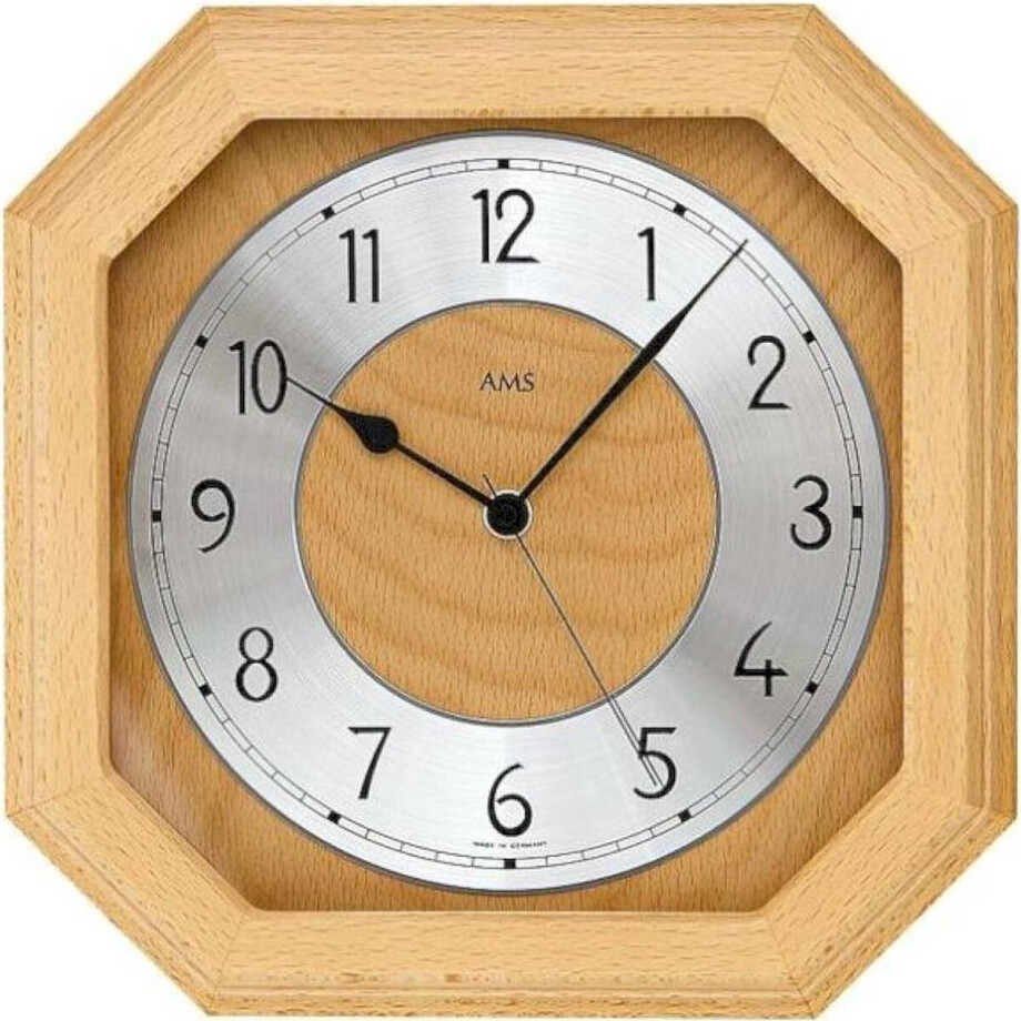 Wandklok radiogestuurd AMS - 5864-18 Wandklok radiogestuurd AMS - 5864-18 afbeelding 1