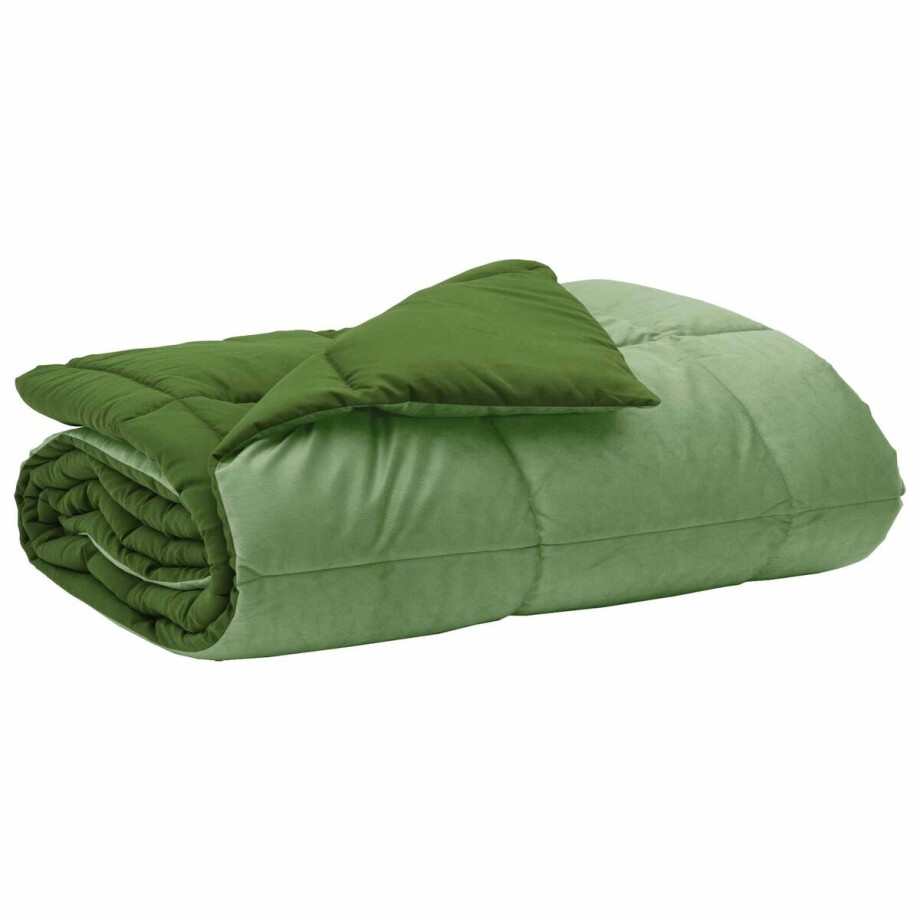 vidaXL - Zomer - Deken - 240 - x - 260 - cm - Zomer - Microvezel - (100% - polyester) afbeelding 1