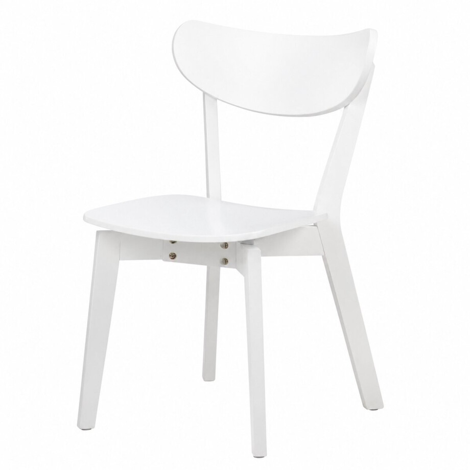 Lisomme Jade houten Eetkamerstoel wit Lisomme Jade houten Eetkamerstoel wit afbeelding 1
