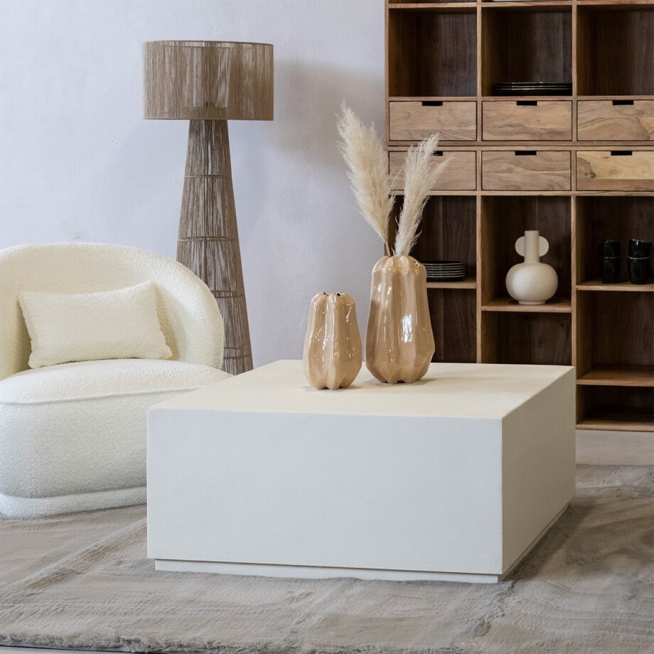 Giga Meubel Salontafel Evi - Vierkant - MDF - 90cm afbeelding 1