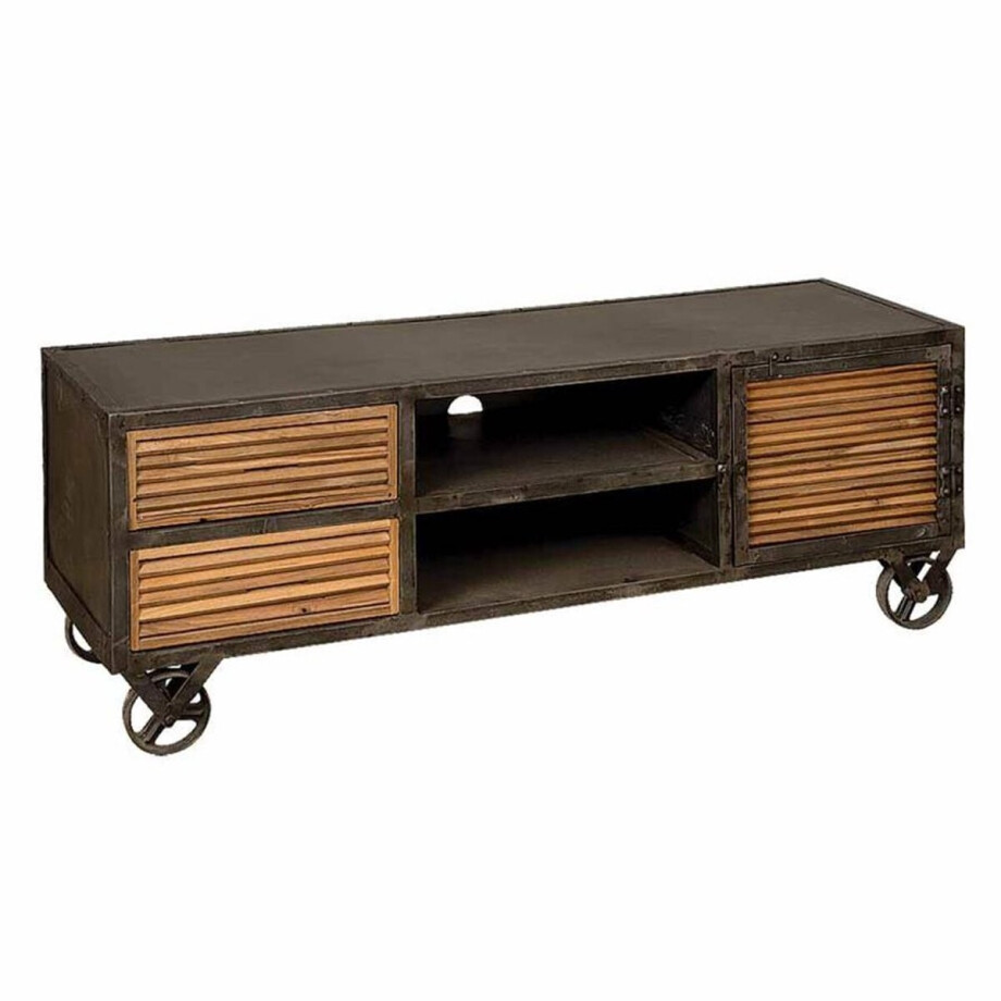 Tower Living - Renew tv-meubel - 140 cm - bruin afbeelding 1