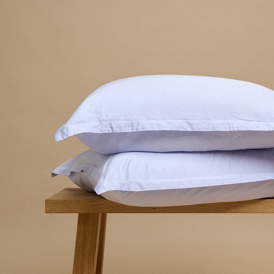 Coco & Cici - TENCEL Twill Kussensloop Lavendel Blauw - 1 kussensloop 50x60 Coco & Cici - TENCEL Twill Kussensloop Lavendel Blauw - 1 kussensloop 50x60 afbeelding 1