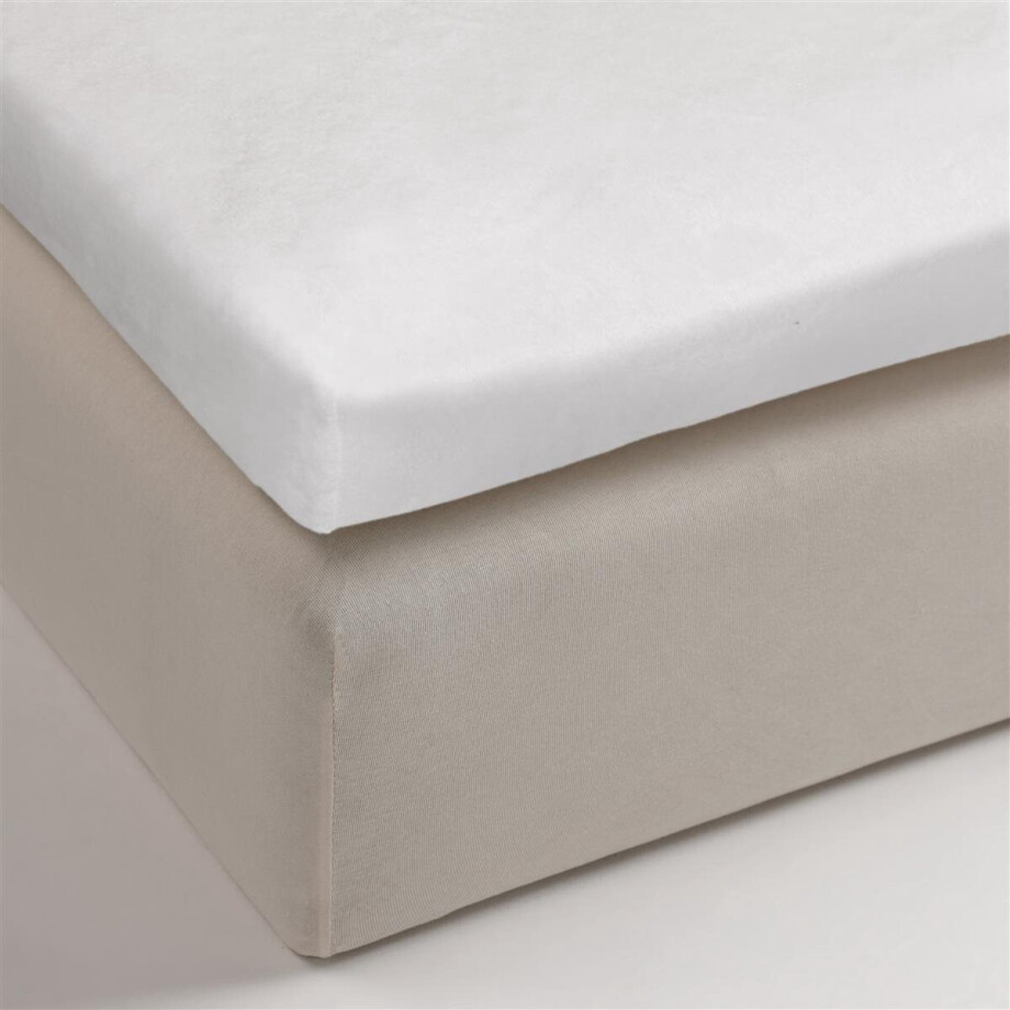 Ambiante Topper Molton 140 x 200/210 cm Pocket depth: 25 cm afbeelding 1