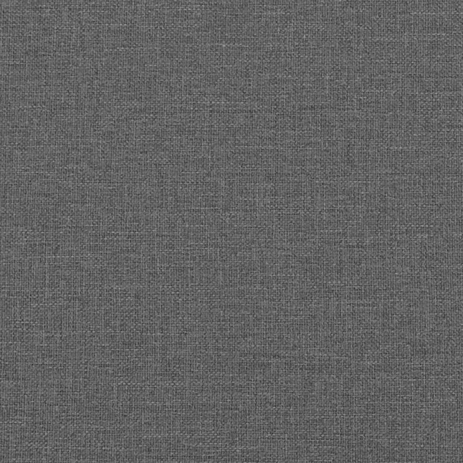 vidaXL - Bank - Donkergrijs - 156 - x - 82 - x - 85 - cm - Stof afbeelding 1