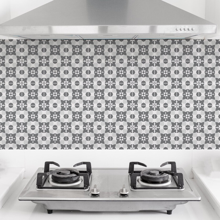 Zelfklevende tegelmuurstickers voor keuken en badkamer - 24 Calimero Azulejo tegelstickers - 24 stickers 10x10cm afbeelding 1