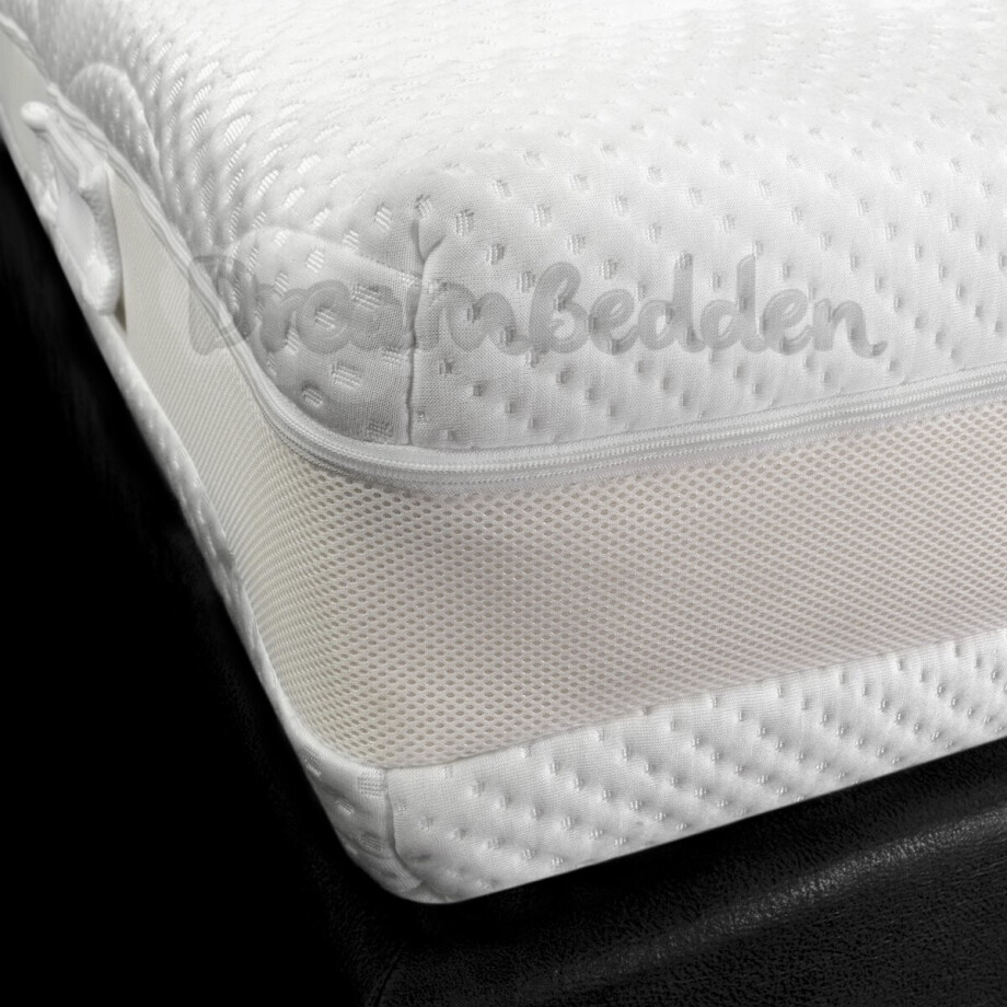 Orthopedisch Matras 80x220 Traagschuim Nasa Pocketvering tencel 500 veren m2 7-zones ca.24 cm afbeelding 1