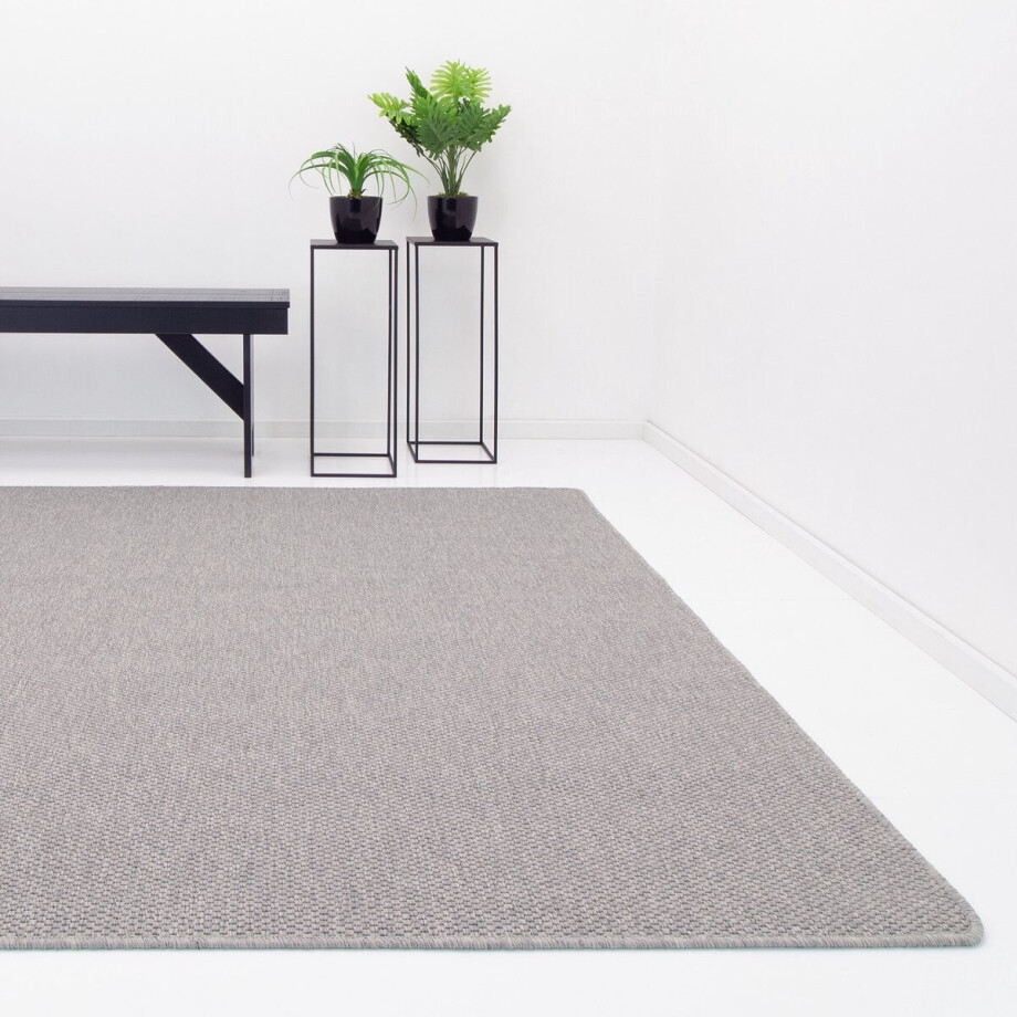 Vloerkleed Casablanca Natura Geweven Silver  | 170 x 230 cm afbeelding 1