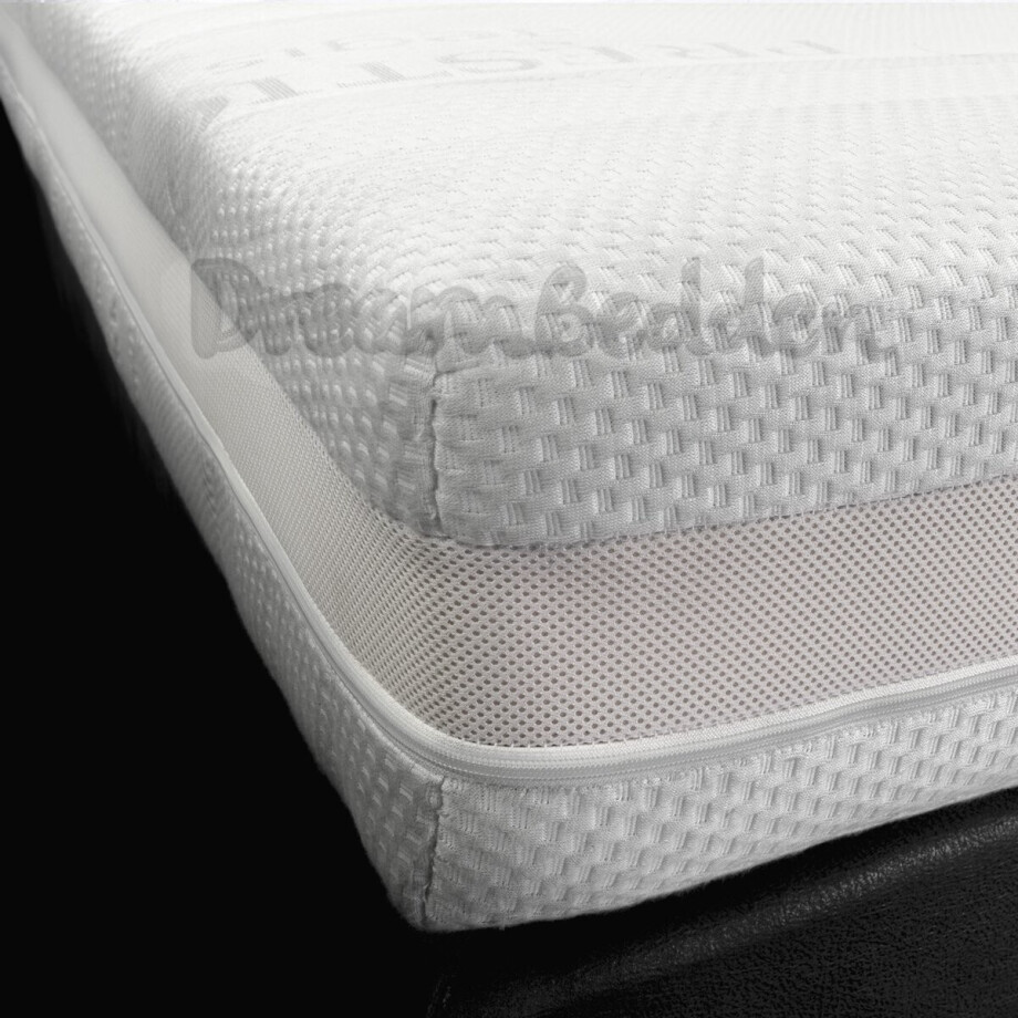 Stevig Matras 90x210 Aegis Prestige HR45 Koudschuim Pocketvering 7-zones 23 cm Dik Stevig Matras 90x210 Aegis Prestige HR45 Koudschuim Pocketvering 7-zones 23 cm Dik afbeelding 1