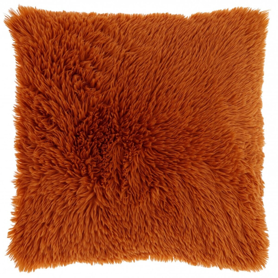 Unique Living Sierkussen Mats - Stof - Oranje - 45 x 45 x 0 cm (BxHxD) Unique Living Sierkussen Mats - Stof - Oranje - 45 x 45 x 0 cm (BxHxD) afbeelding 1