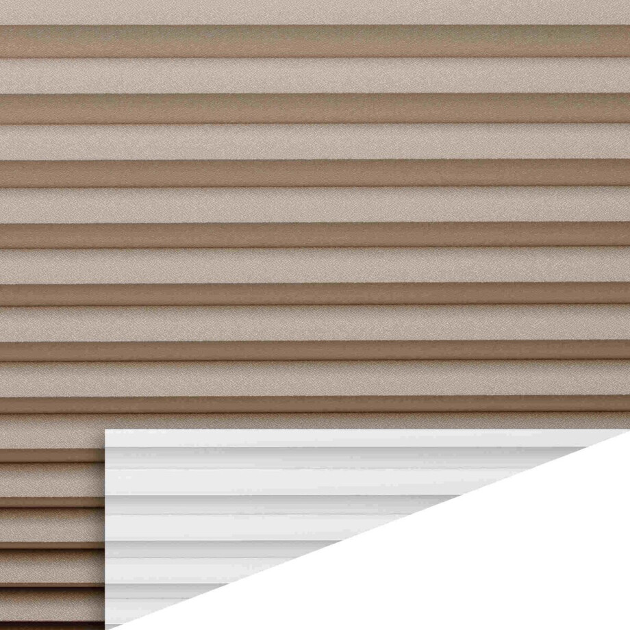 Sevilla verduisterende plisségordijn afbeelding 1