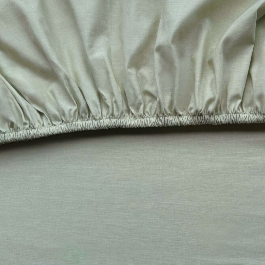 Kayori Kiyo Hoeslaken Tencel - 180x200cm - Matrasdikte 35cm - Rondom Elastiek - Verkoelend - Groen afbeelding 1