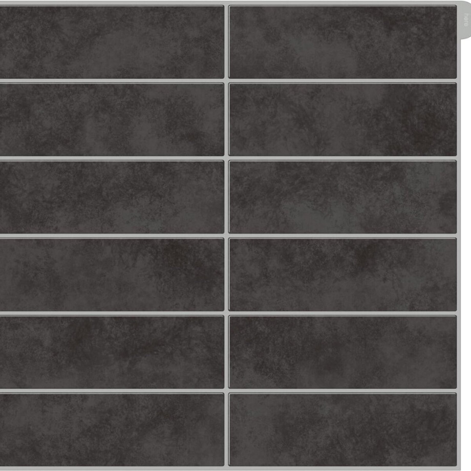 ApexArte® Plaktegels - Tegelsticker Keuken - Wandpanelen Zelfklevend - Zwart ApexArte® Plaktegels - Tegelsticker Keuken - Wandpanelen Zelfklevend - Zwart afbeelding 1