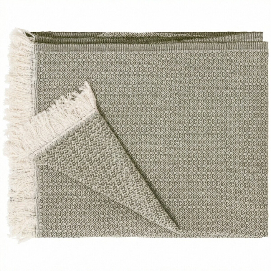 Linolux Plaid Borg Green 180x220 Linolux Plaid Borg Green 180x220 afbeelding 1
