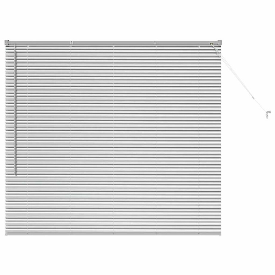 vidaXL - Venetiaanse - Jaloezieën - Zilver - 130 - x - 150 - cm - Aluminium vidaXL - Venetiaanse - Jaloezieën - Zilver - 130 - x - 150 - cm - Aluminium afbeelding 1