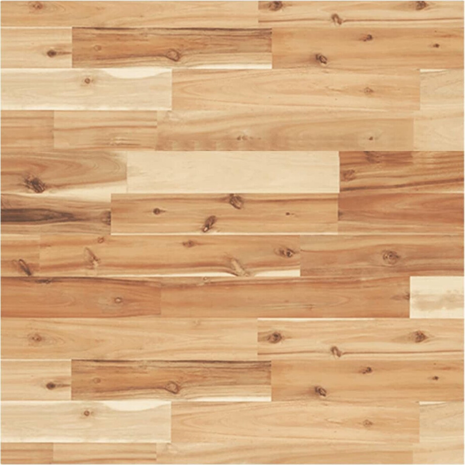 vidaXL - Tafelblad - vierkant - 60x60x4 - cm - massief - acaciahout afbeelding 1