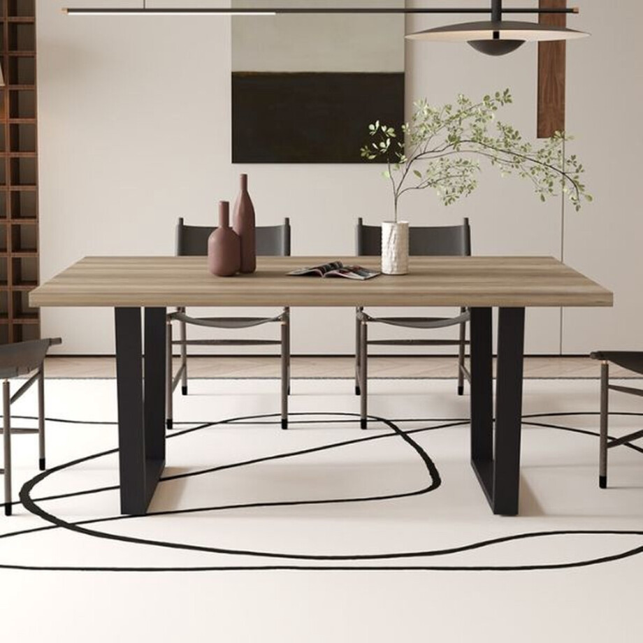 Tafel 'Armin' 180 cm Decor Mango afbeelding 1