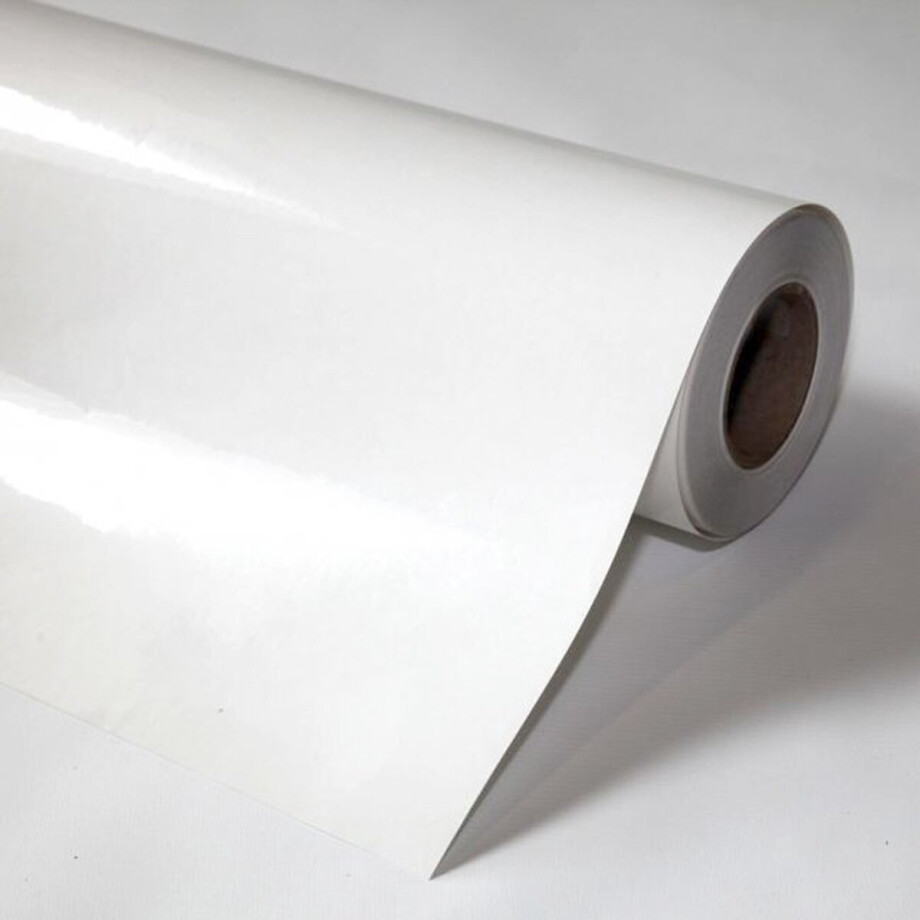 Waterdichte vinyl zelfklevende rol per meter - Afwasbare sticker voor keuken, meubels, kasten, deuren - 60 cm x 50 m - Transparant afbeelding 1