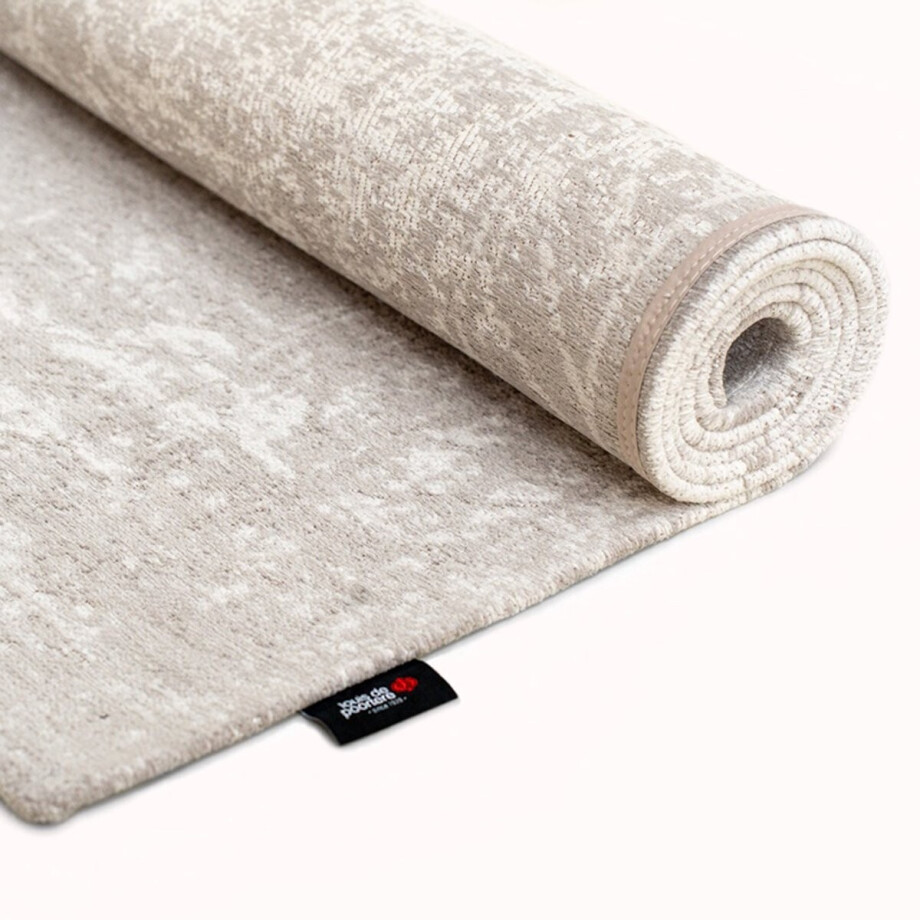 Louis De Poortere vloerkleed White Plains - grijs - 80x150cm afbeelding 1