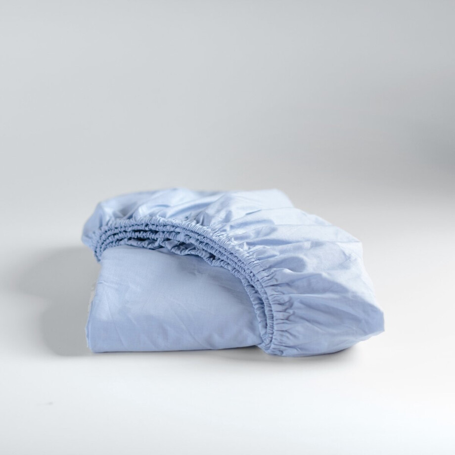 Cinderella - Weekend - Hoeslaken - Tot 25 cm matrashoogte - 80x200 cm - Lichtblauw Cinderella - Weekend - Hoeslaken - Tot 25 cm matrashoogte - 80x200 cm - Lichtblauw afbeelding 1
