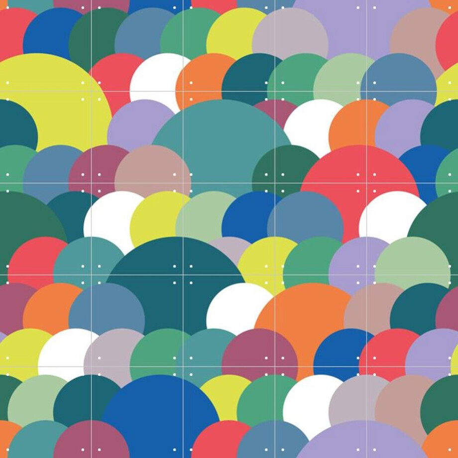 IXXI Circles, Markus Laible - 100 x 100 cm - Gratis ophangtool - Grote wanddecoratie en posters - Kleurrijk, Abstract, Illustraties, Geometrische IXXI Circles, Markus Laible - 100 x 100 cm - Gratis ophangtool - Grote wanddecoratie en posters - Kleurrijk, Abstract, Illustraties, Geometrische afbeelding 1