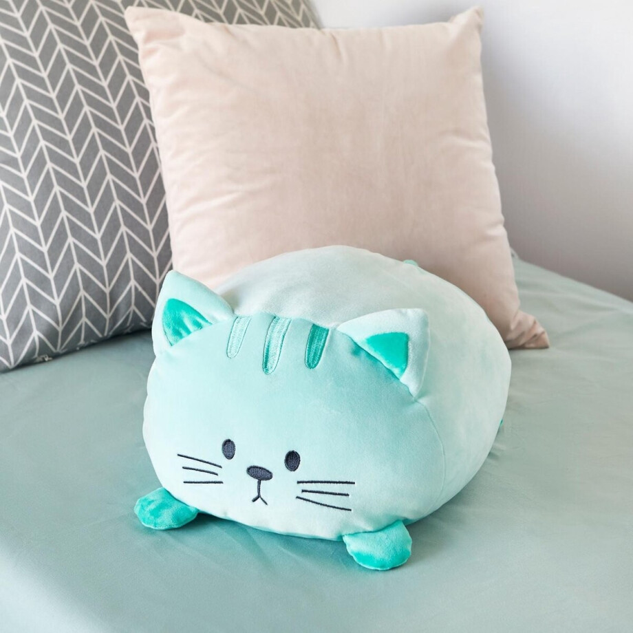 Balvi kussen kat Kitty mint groen Balvi kussen kat Kitty mint groen afbeelding 1