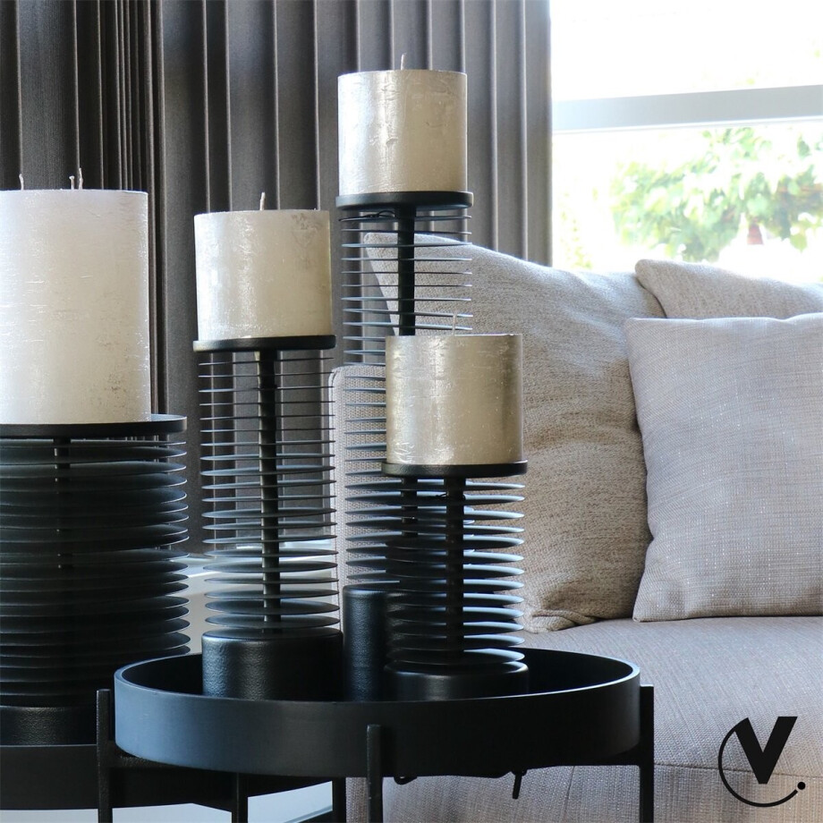 VTW - Kandelaar - Manta black - Large - 40cm afbeelding 1