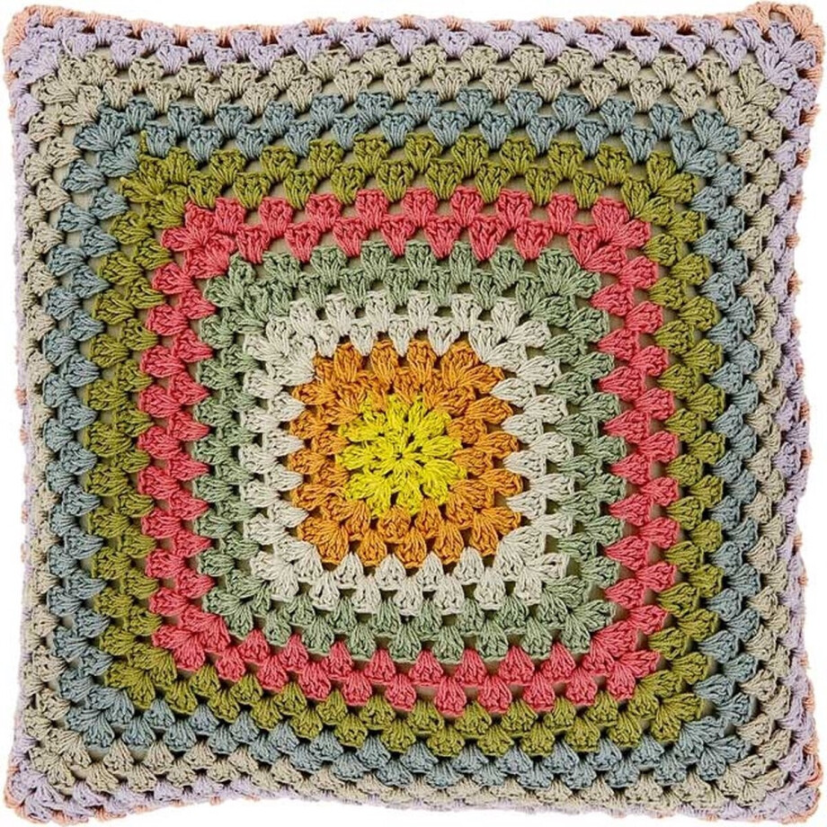 Unique Living - Sierkussen Dina Dessin 3 -45x45cm Unique Living - Sierkussen Dina Dessin 3 -45x45cm afbeelding 1