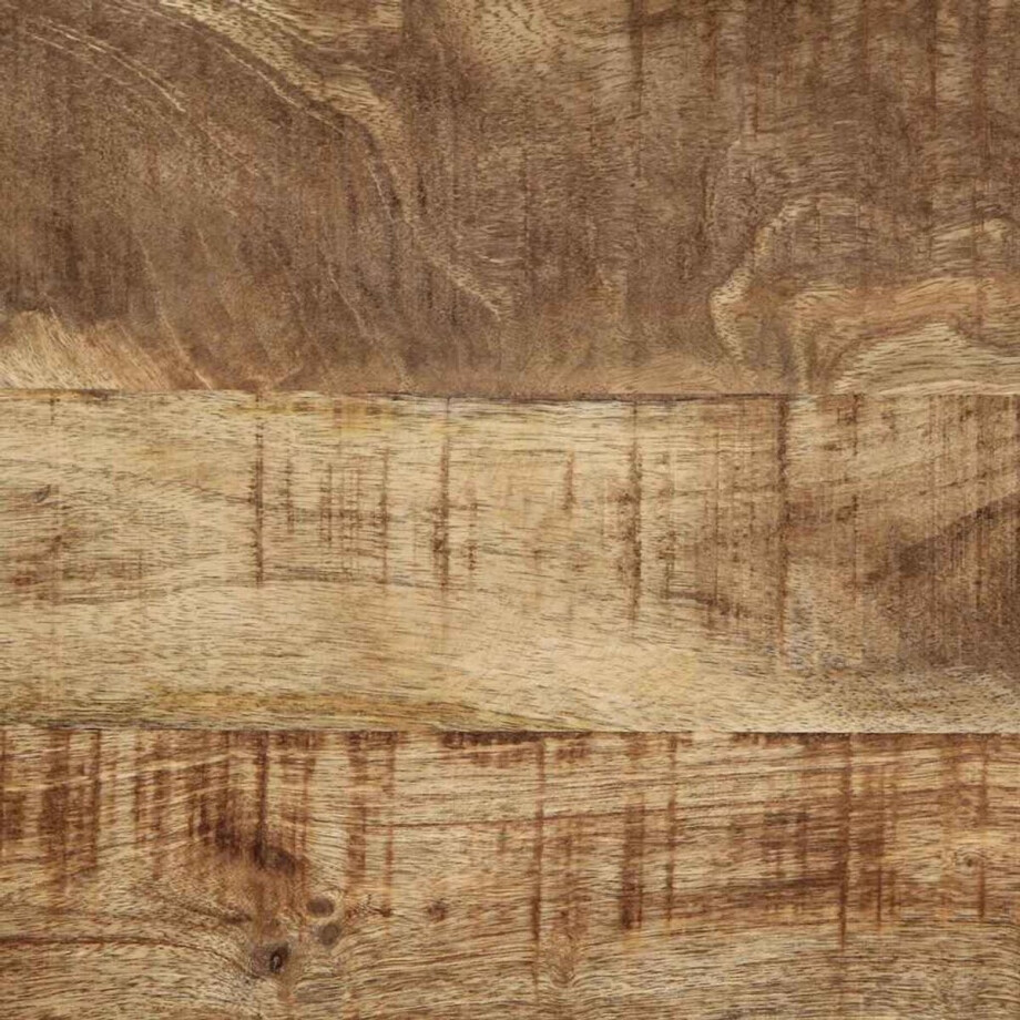 vidaXL - Salontafel - Bruin - 40 - x - 40 - x - 38 - cm - Massief - Mango - Hout afbeelding 1