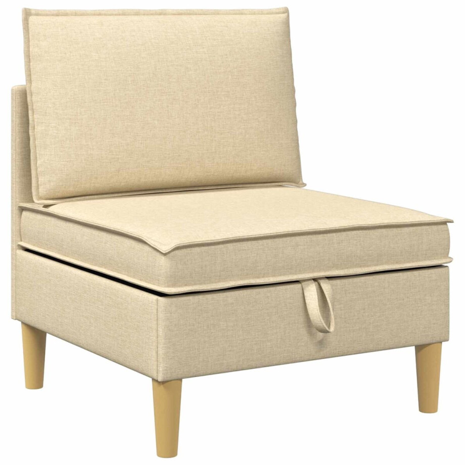 vidaXL - Sofa - met - opslag - Stof afbeelding 1