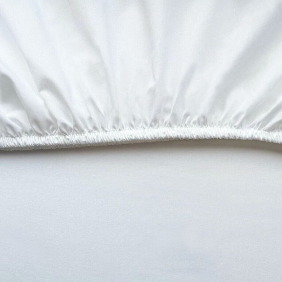 Kayori Kiyo Topper Hoeslaken Tencel - 100x200-210cm - Rondom Elastiek - Verkoelend - Wit afbeelding 1